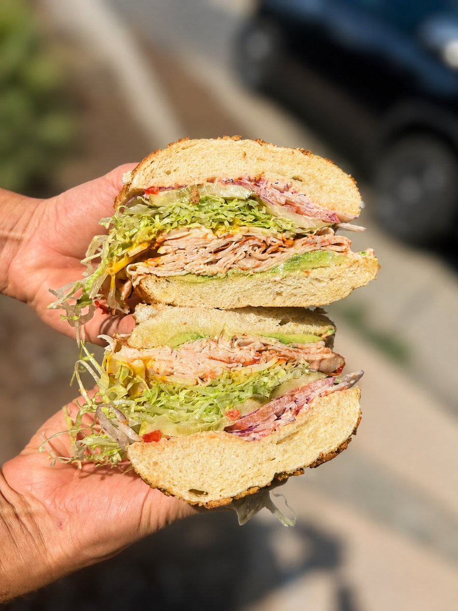 A fresh Sando Club sandwich